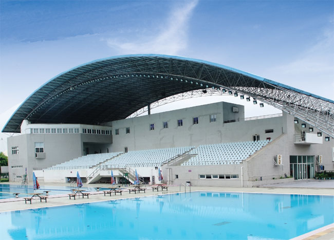 武汉游泳馆网架